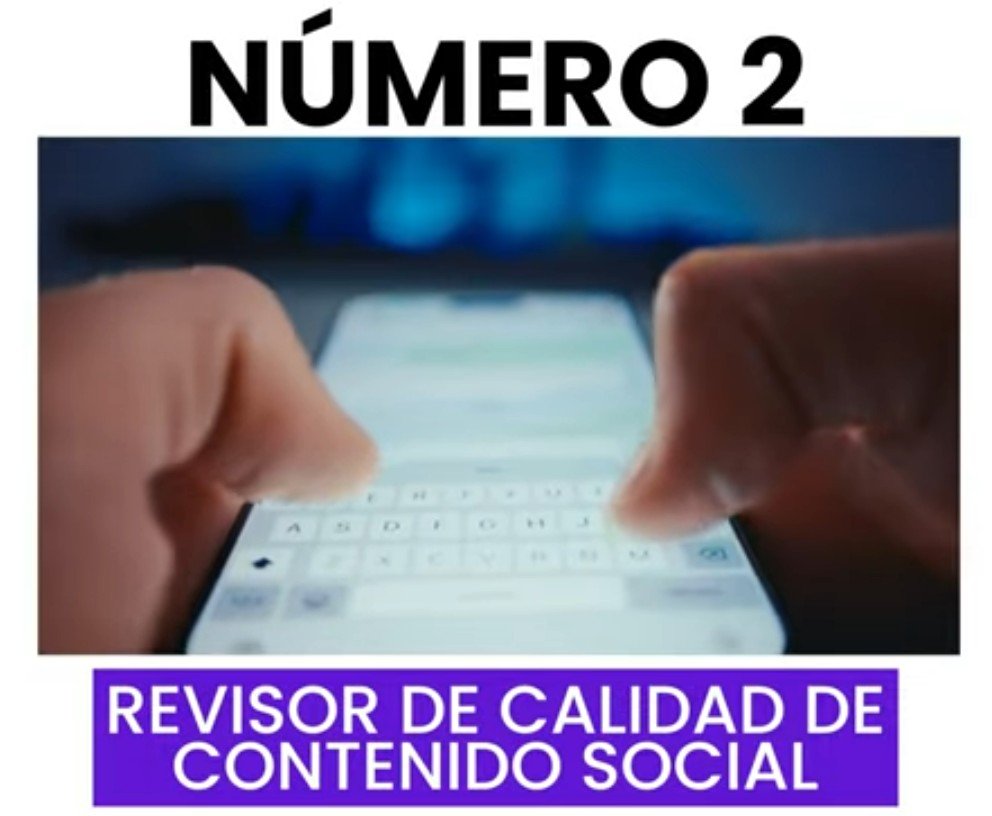revisor de contenido social